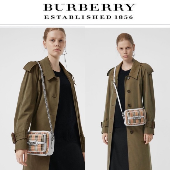 Burberry Handbags - NEW 💕Burberry vintage check camera bag 💕